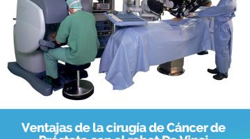 Ventajas de la cirugía con el robot Da Vinci